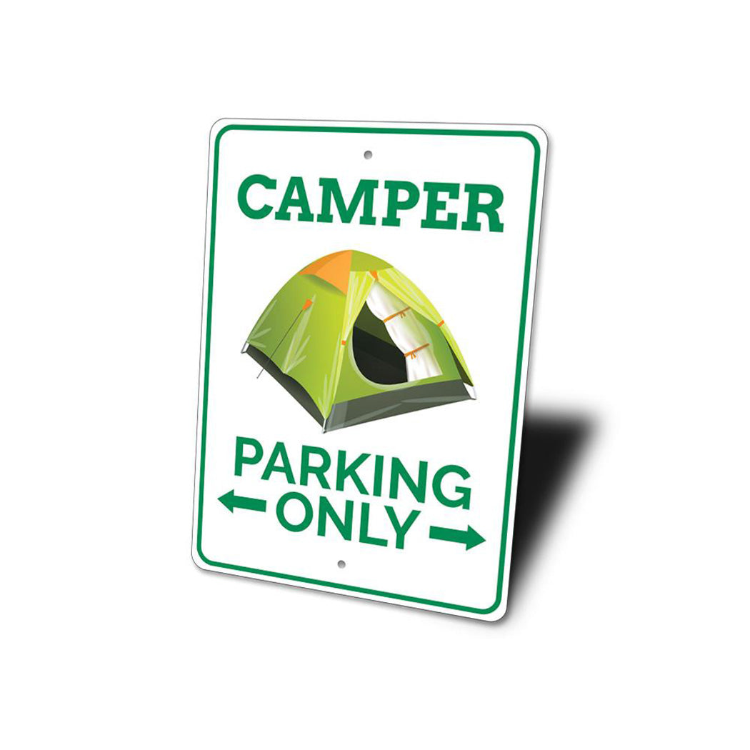 Camper Parking Sign