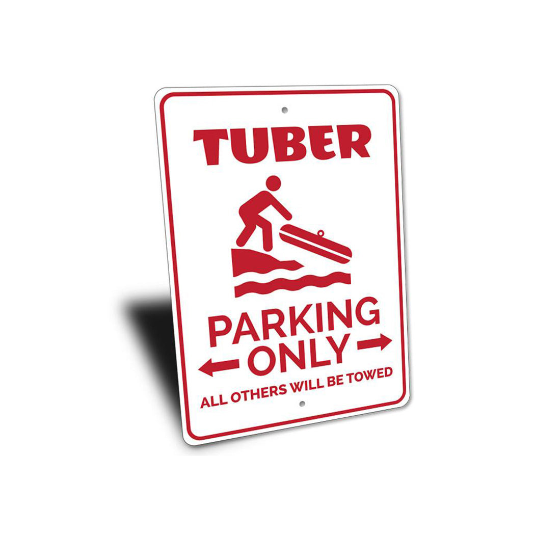 Tuber Parking Sign