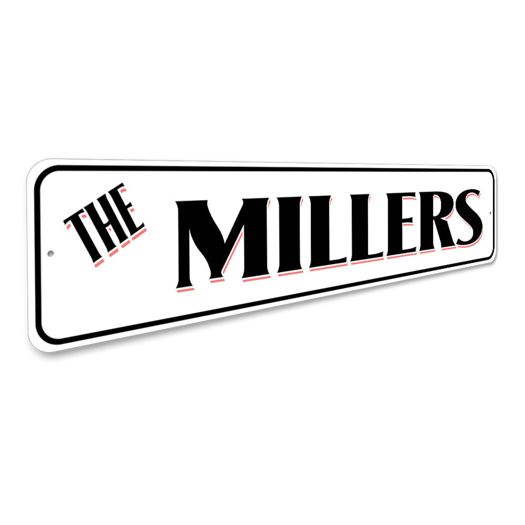 Personalized Family Name Sign