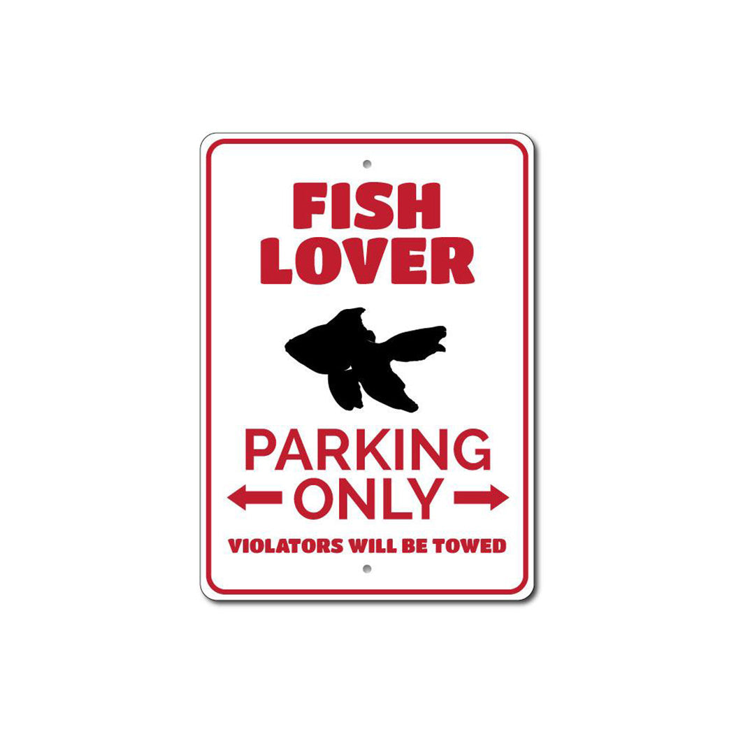 Fish Parking Sign