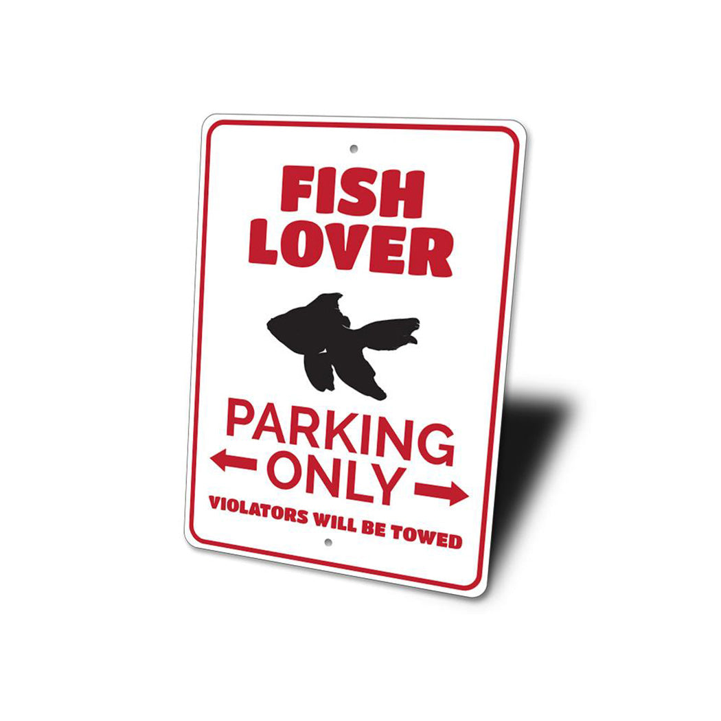 Fish Parking Sign