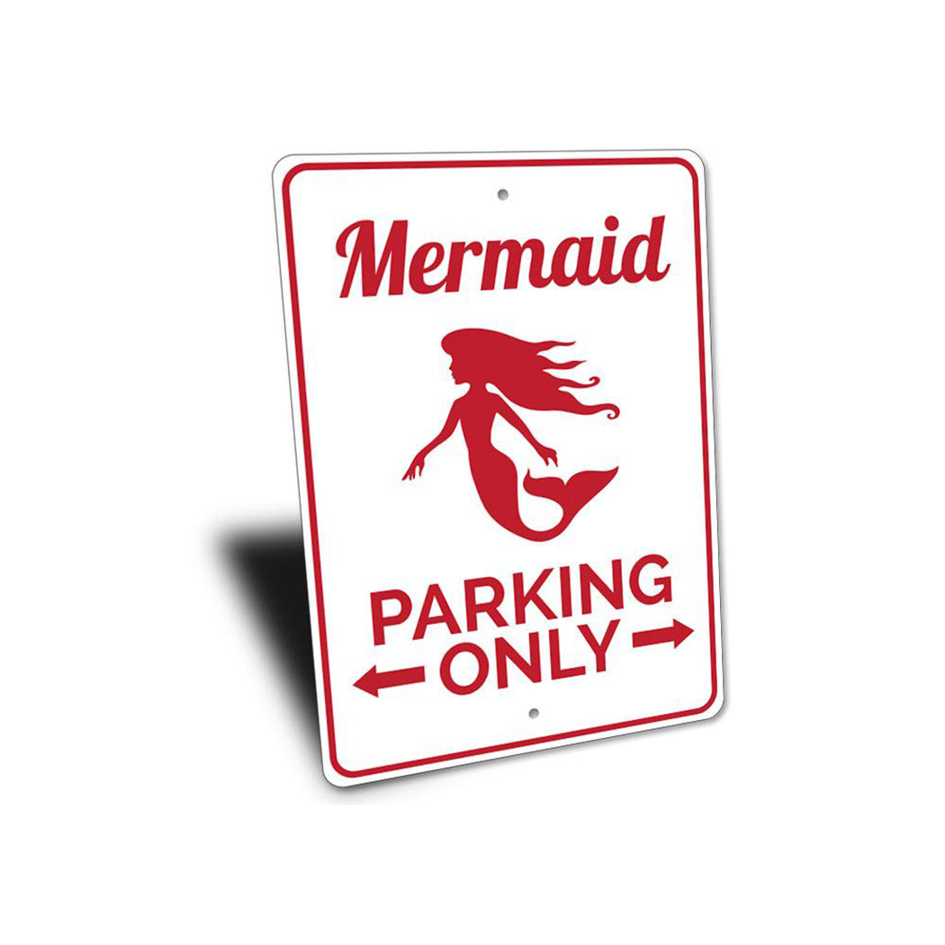Mermaid Parking Sign
