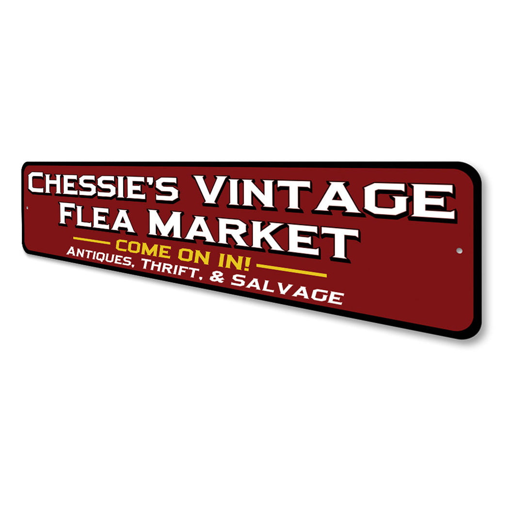 Custom Flea Market Sign