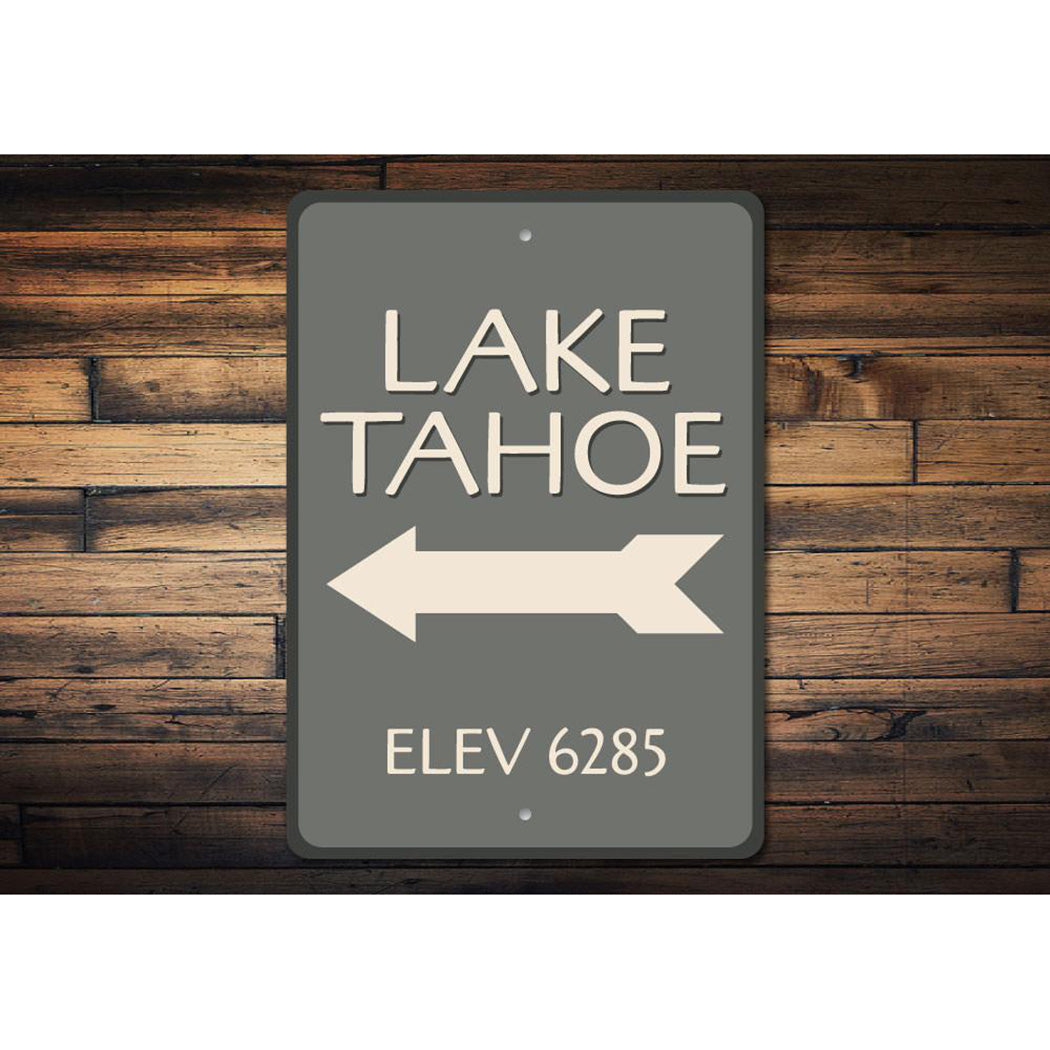 Lake Tahoe Sign