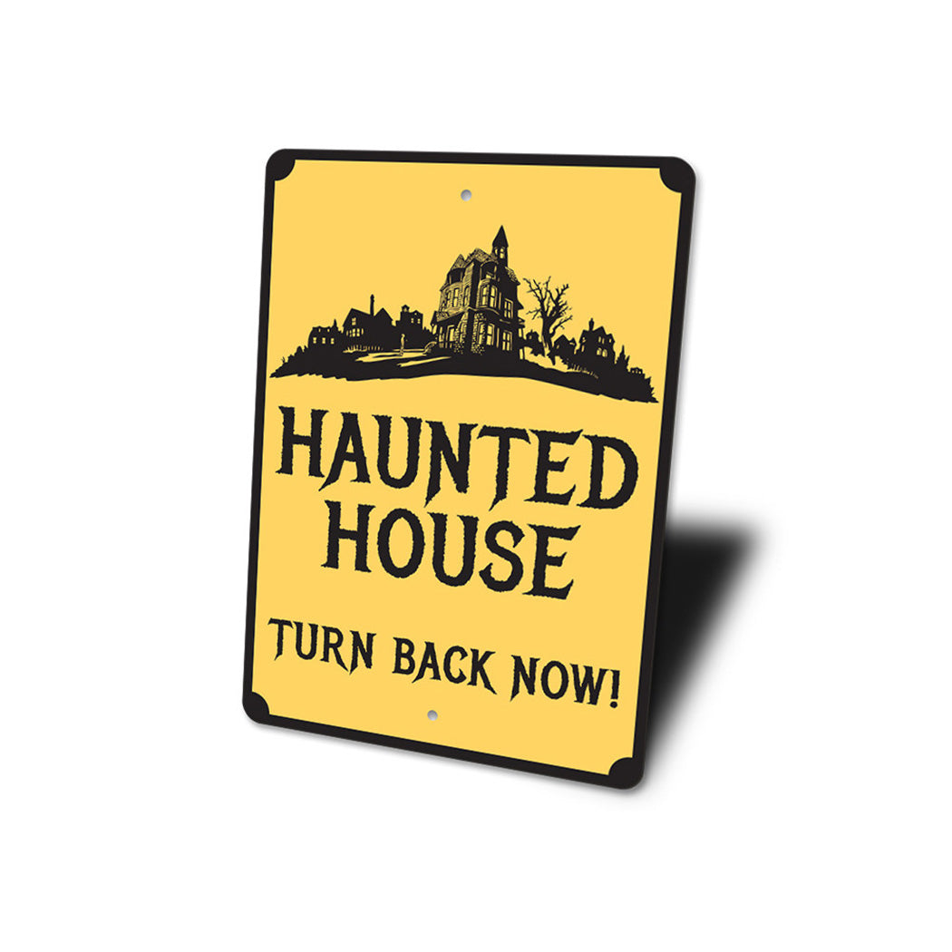 Haunted House Sign