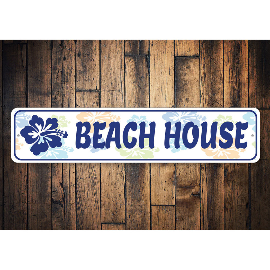 Beachy Flower Sign