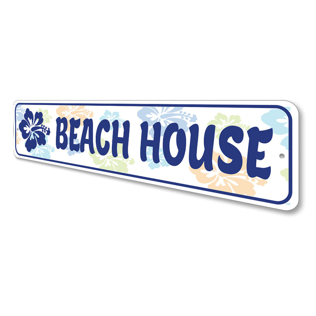Beachy Flower Sign
