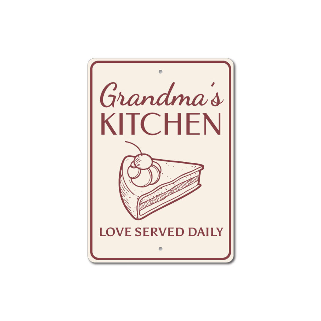 Grandma's Kitchen Sign