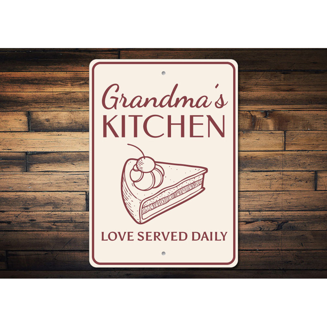 Grandma's Kitchen Sign