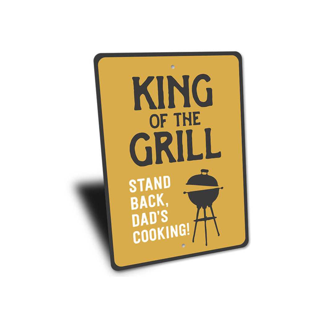 King of the Grill Sign