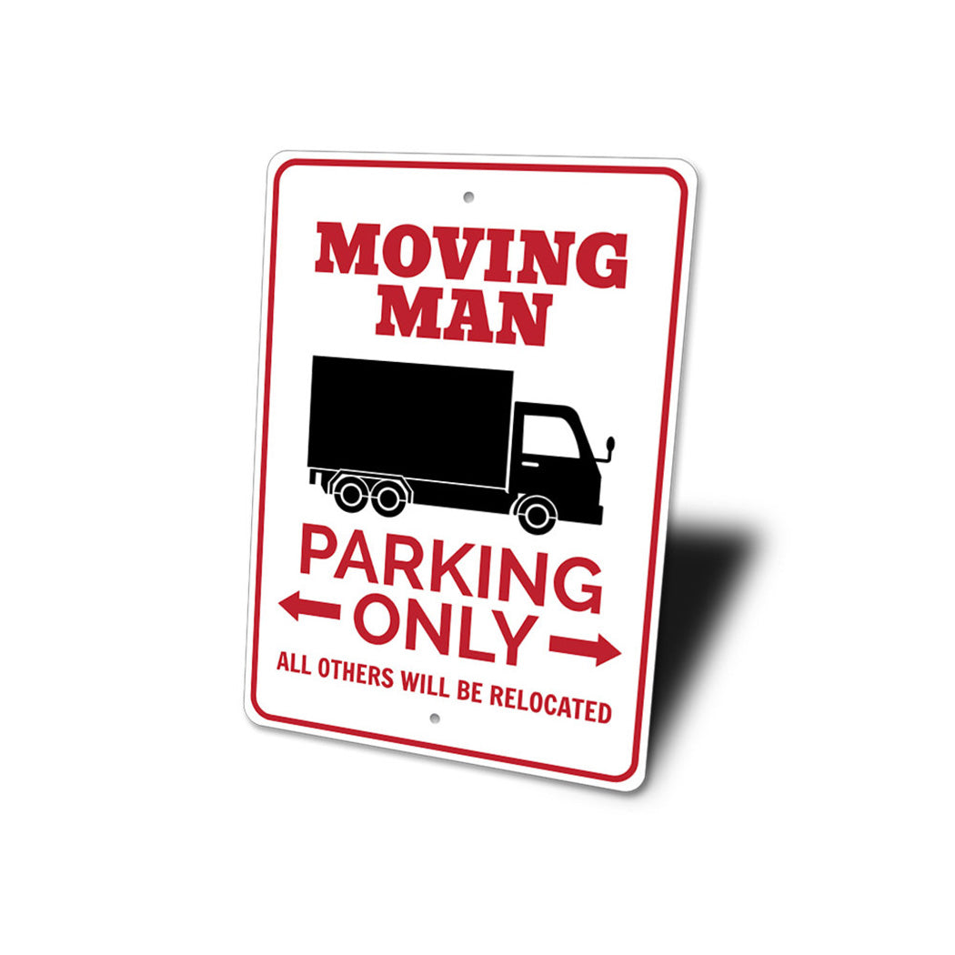 Mover Parking Sign