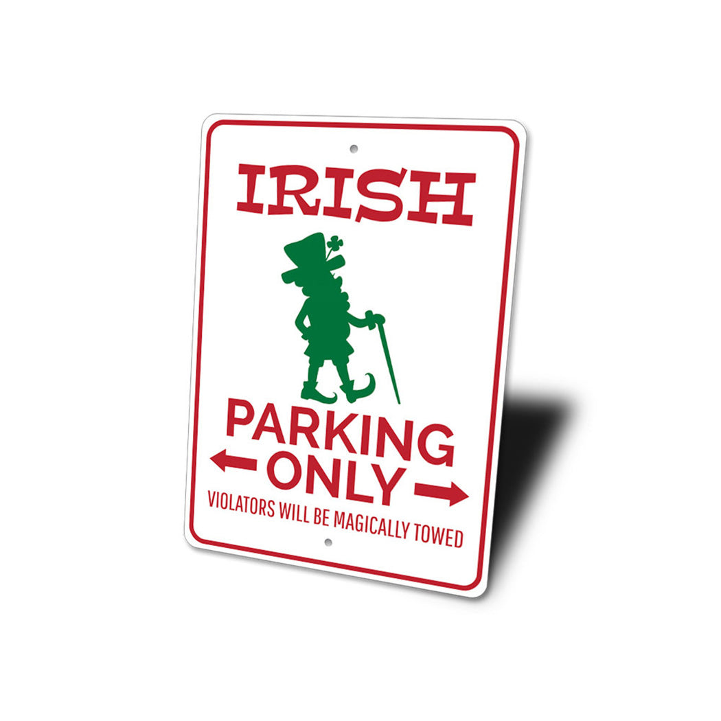 Irish Parking Sign