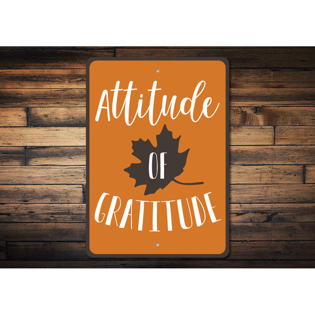 Attitude of Gratitude Sign
