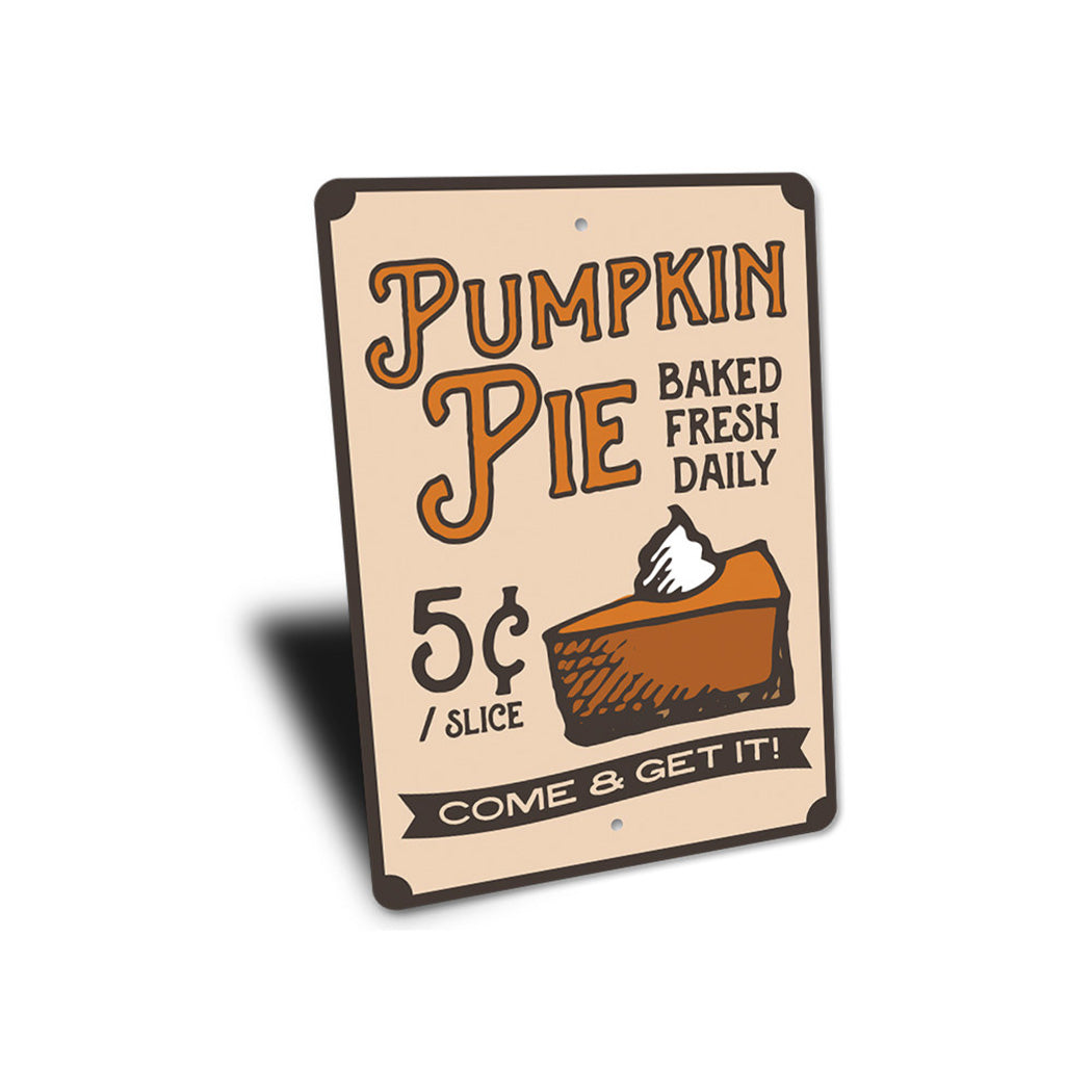 Pumpkin Pie Sign
