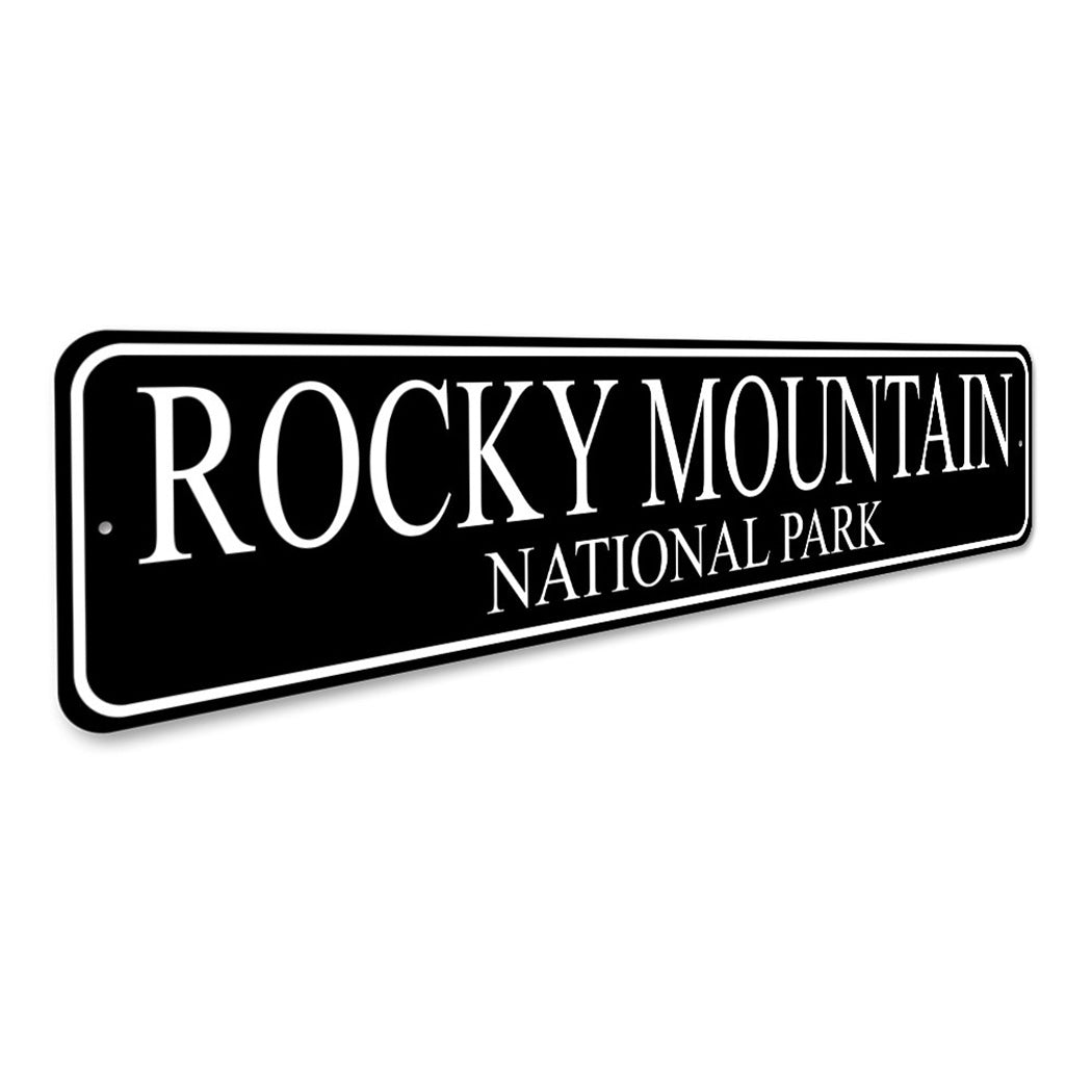 Rocky Mountain National Park Sign