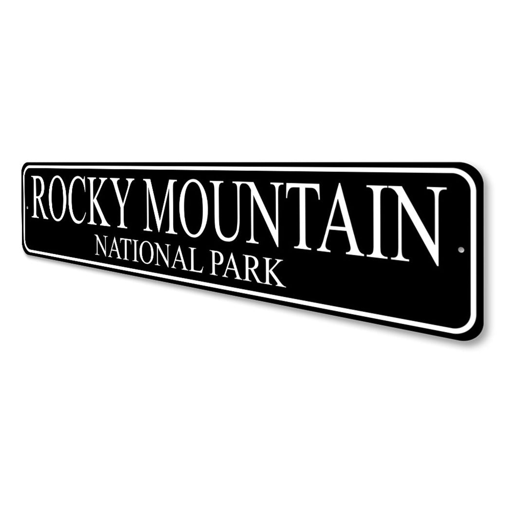 Rocky Mountain National Park Sign