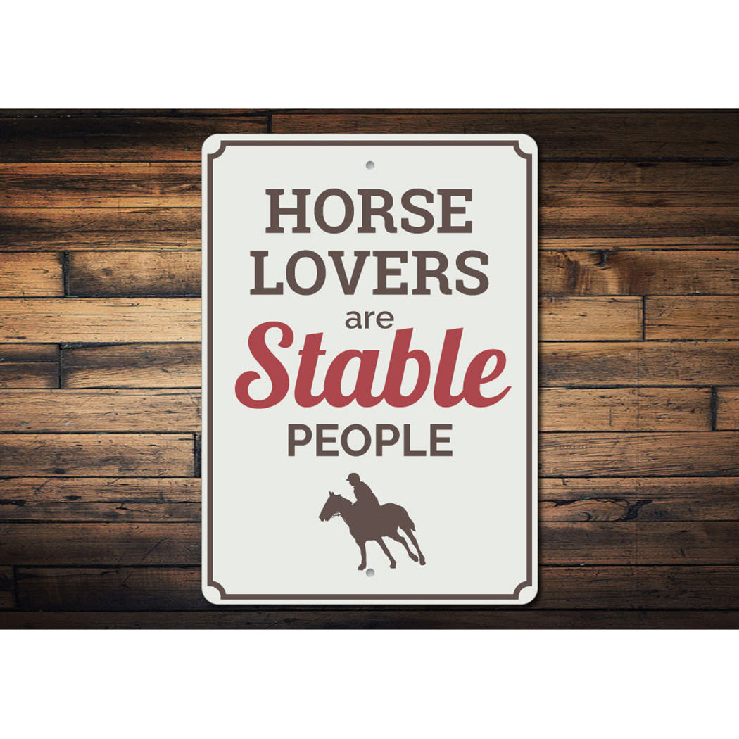 Horse Phrase Sign