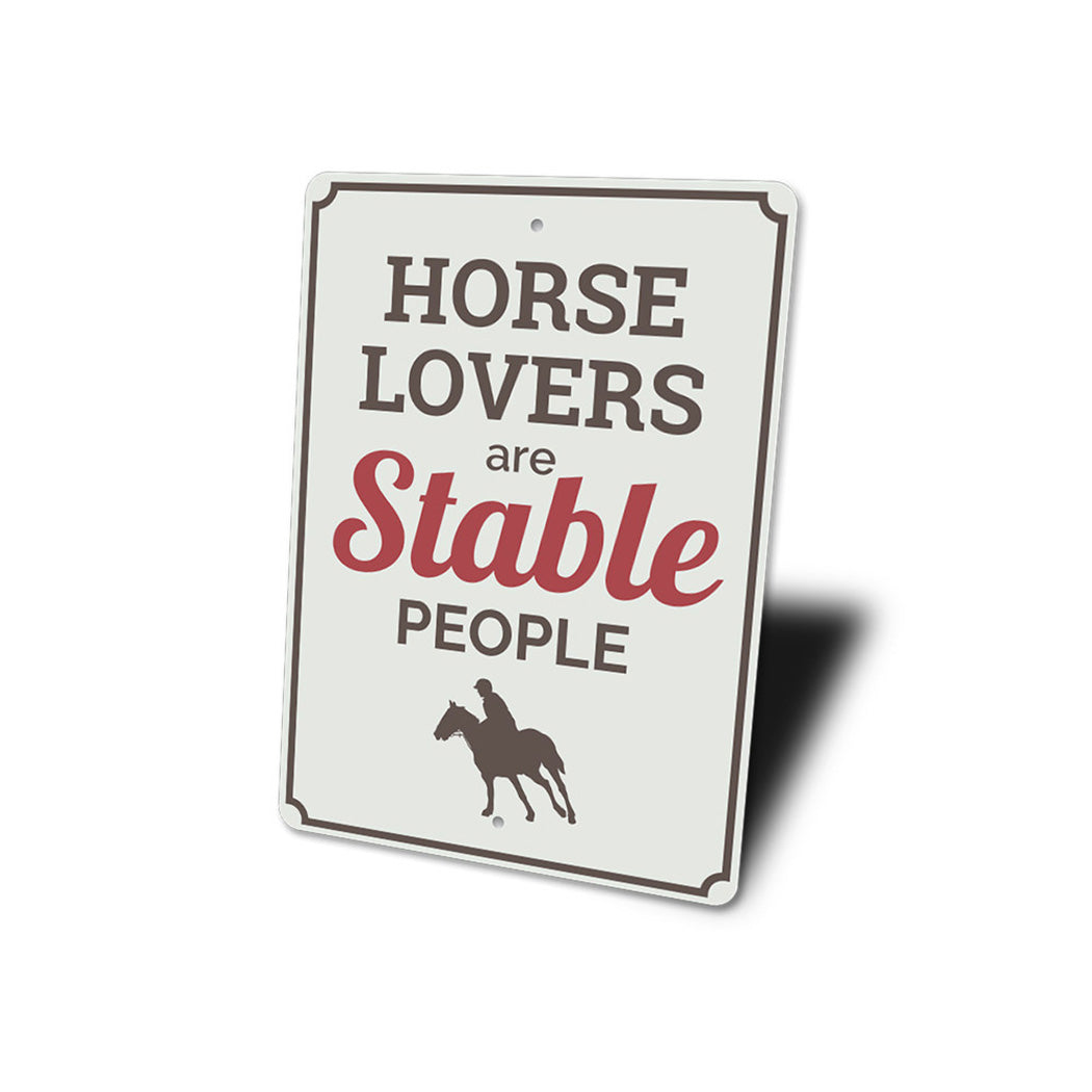 Horse Phrase Sign
