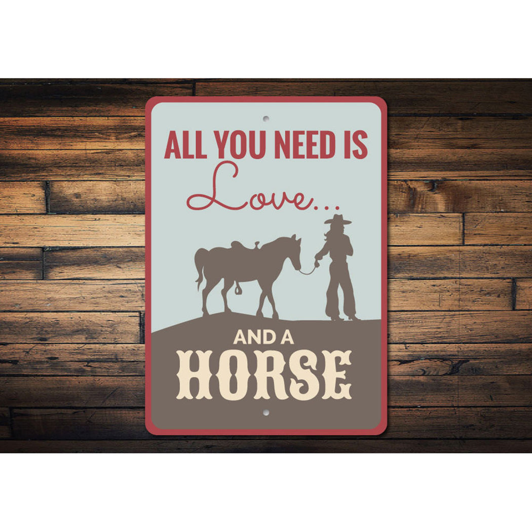 Horse Quote Sign