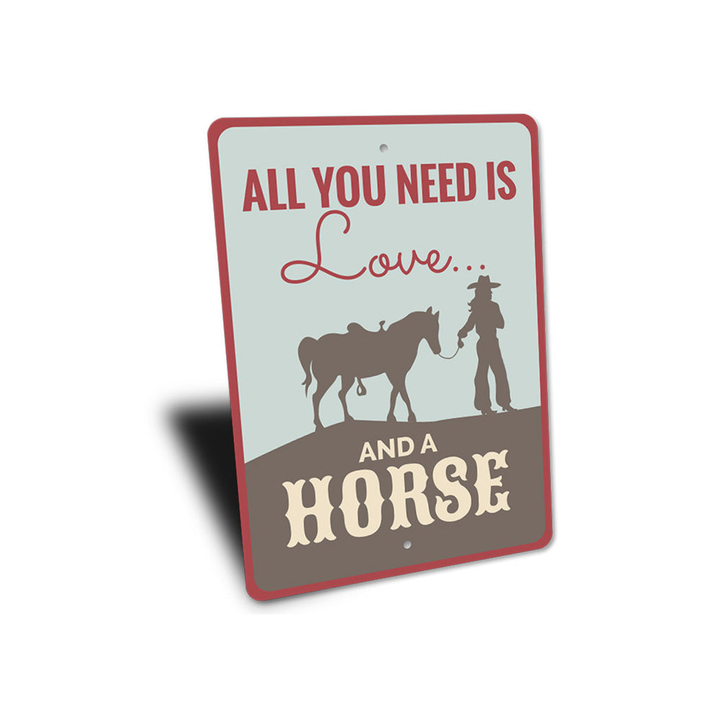 Horse Quote Sign