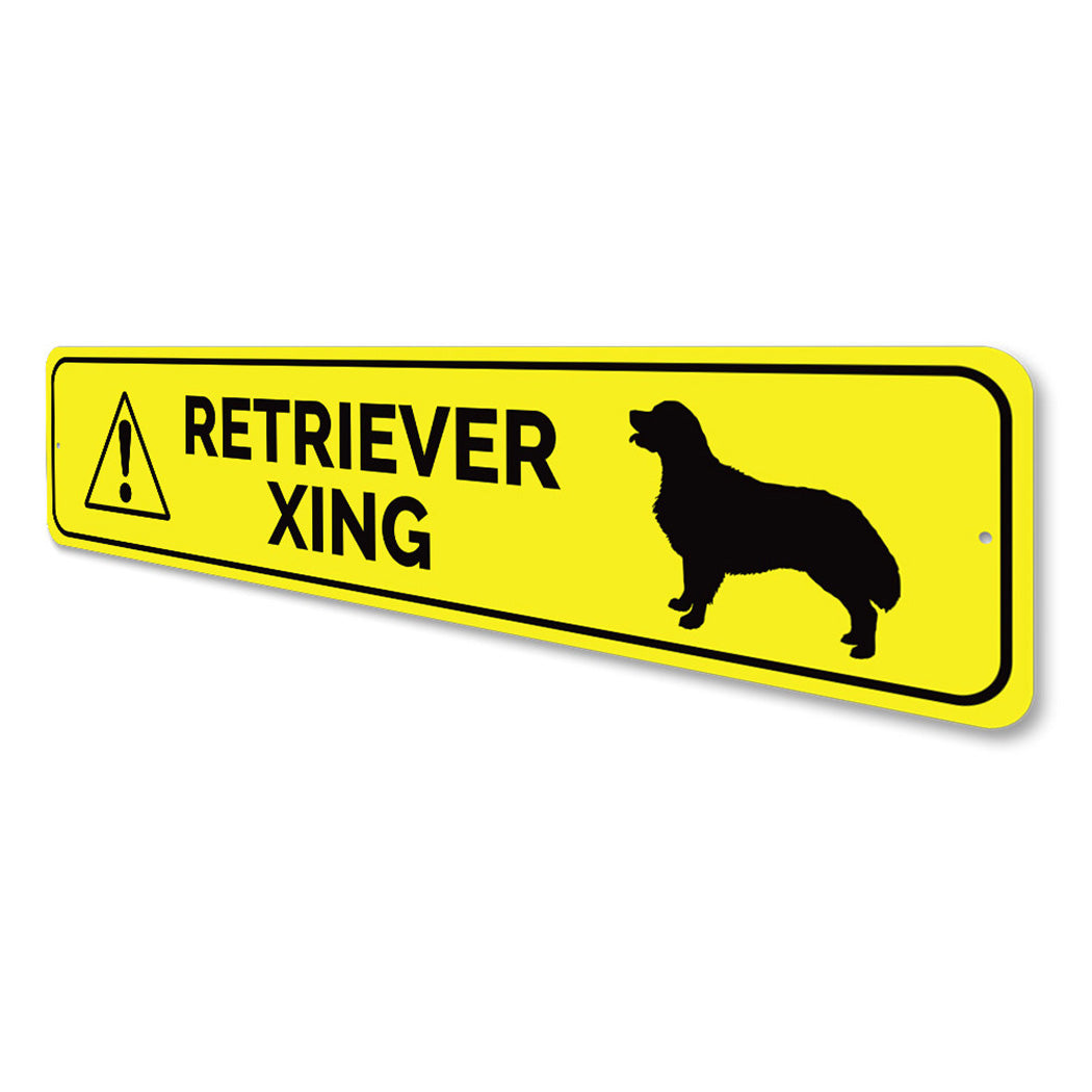 Retriever Crossing Sign