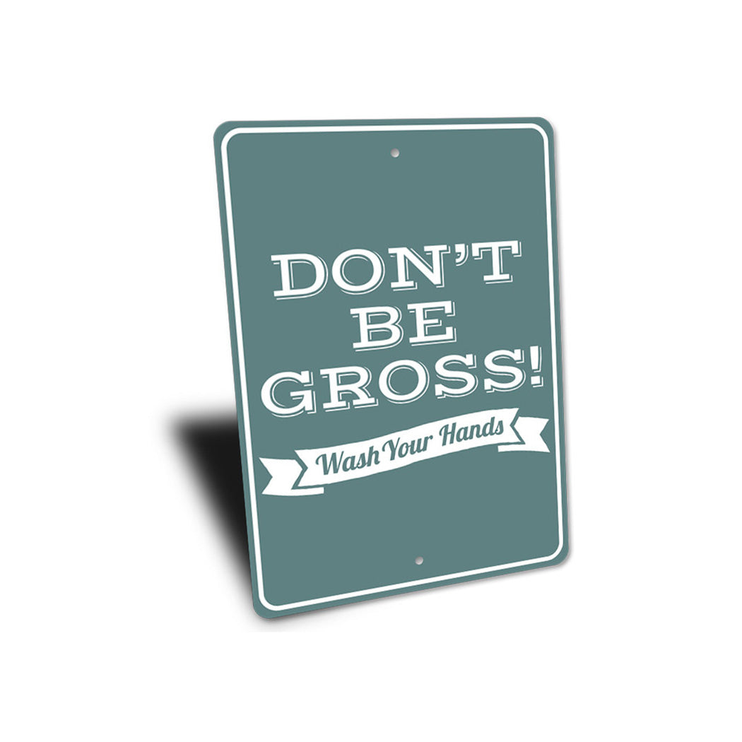 Wash Hands Sign