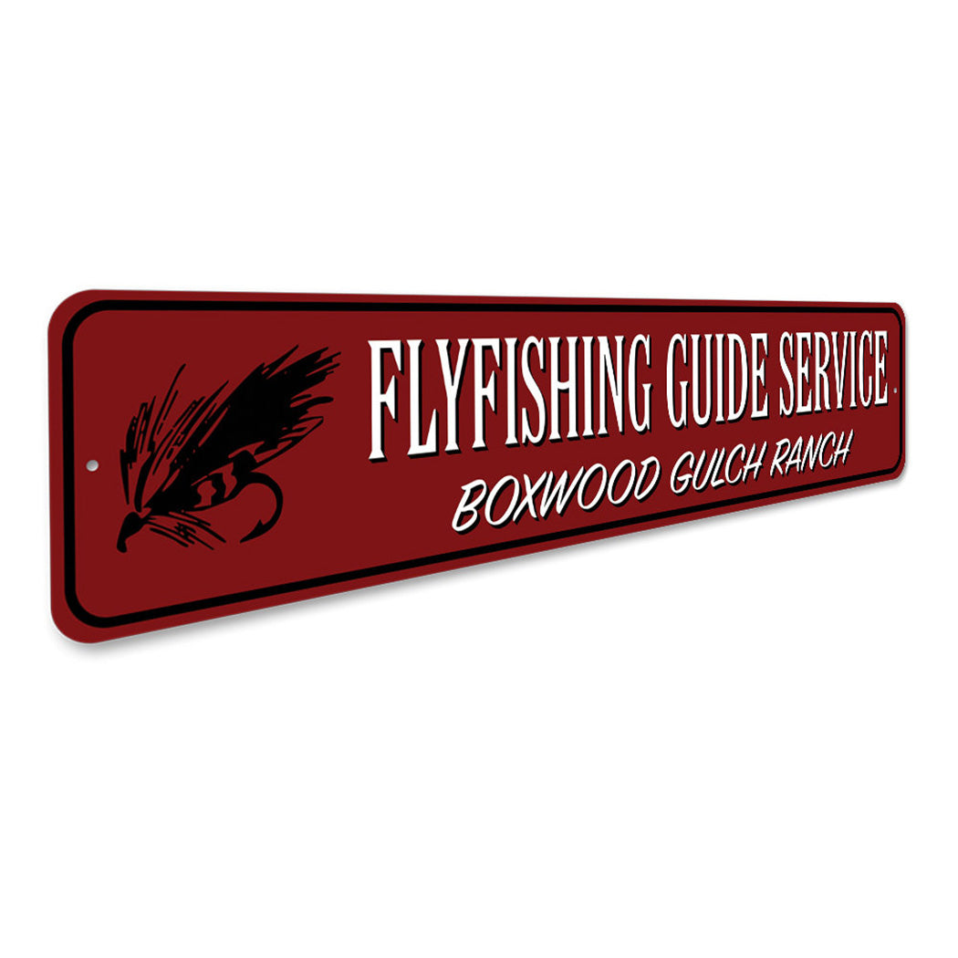 Flyfishing Guide Service Sign