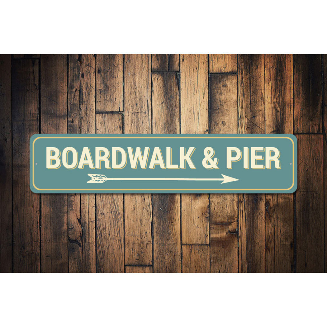 Boardwalk & Pier Sign