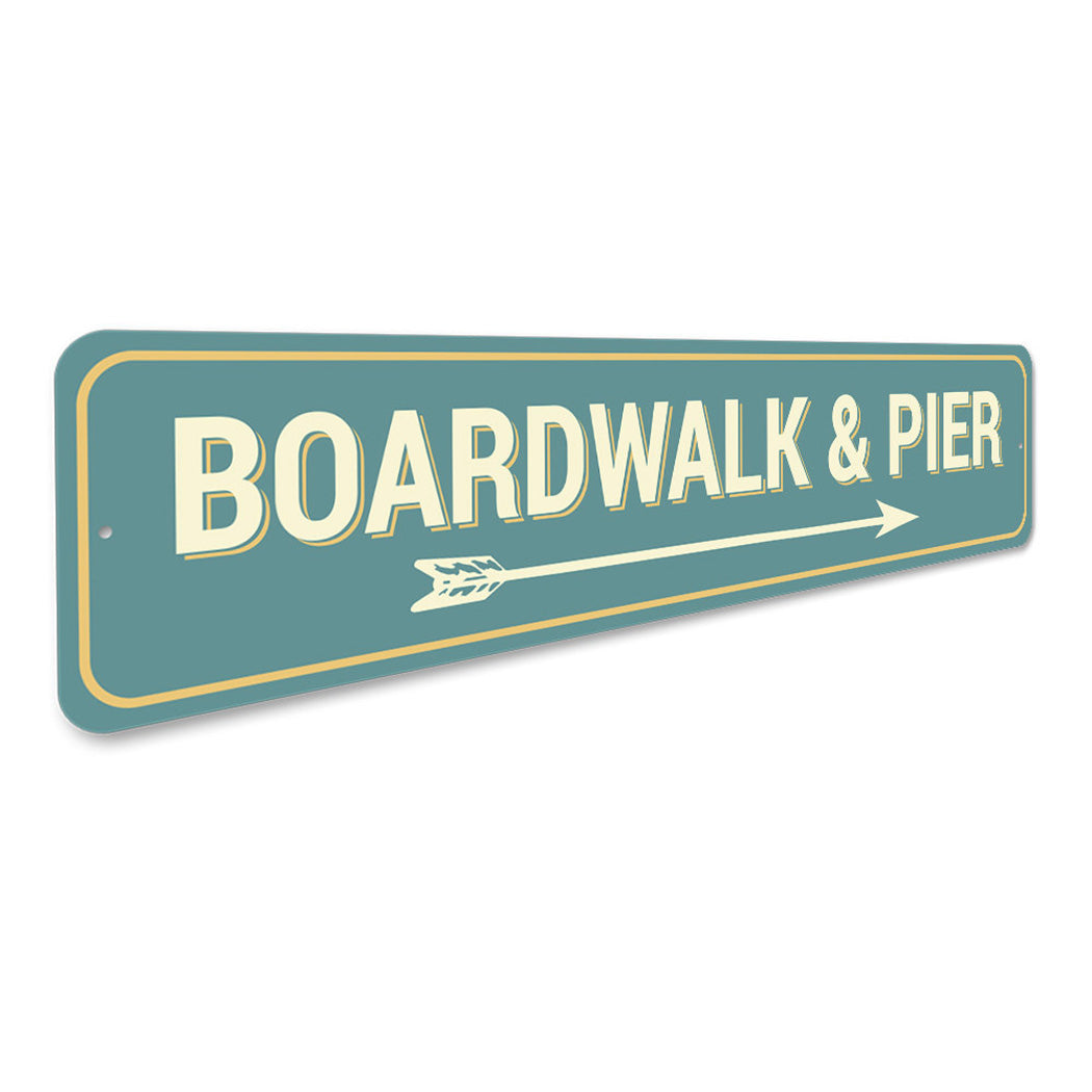 Boardwalk & Pier Sign
