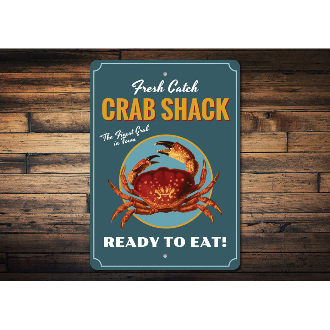 Fresh Catch Crab Shack Sign