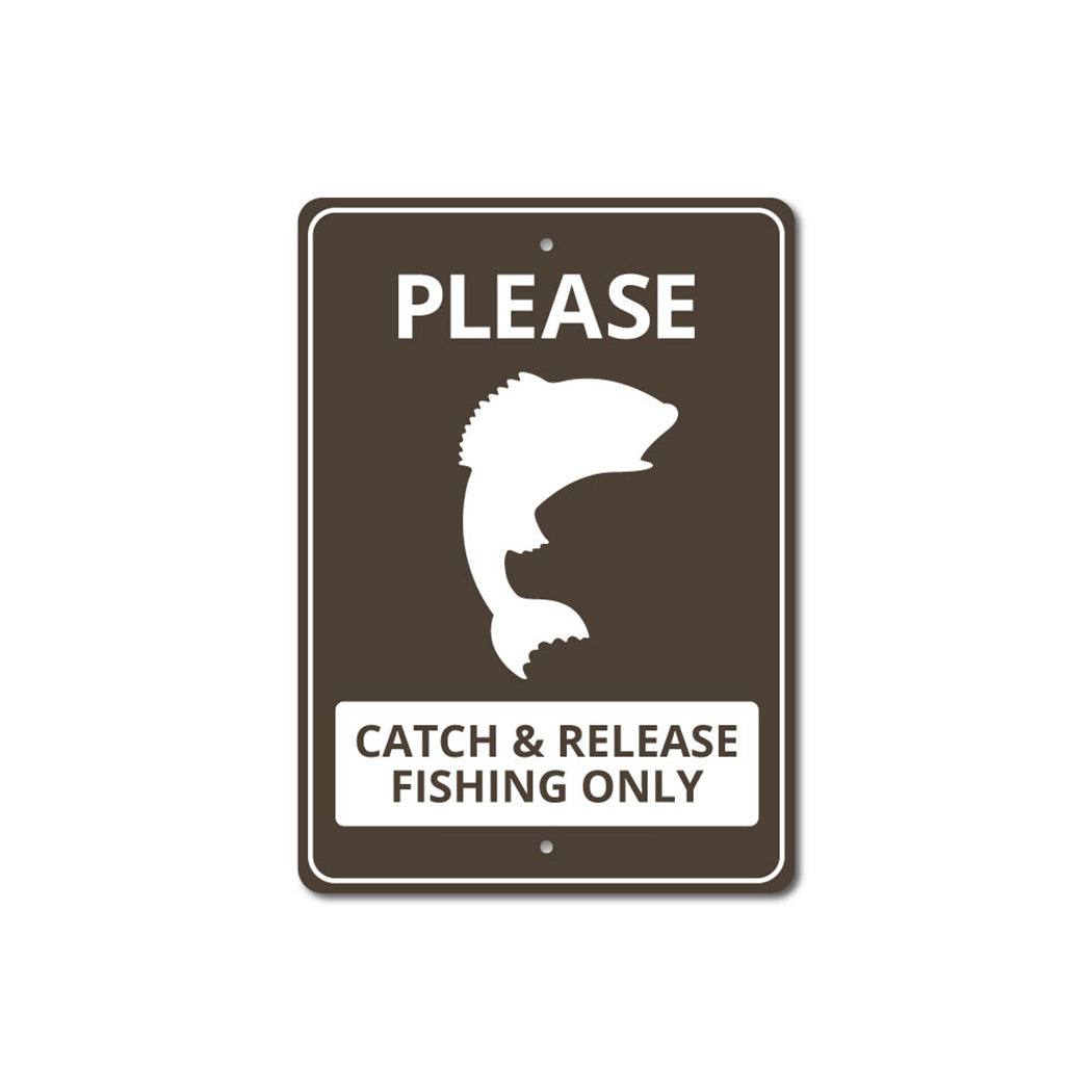 Fishing Notice Sign