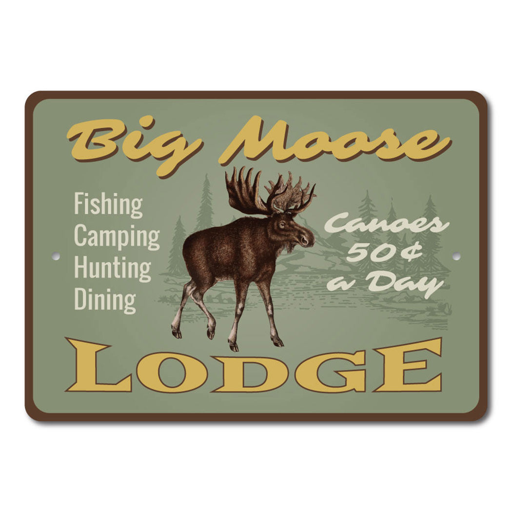 Moose Lodge Sign