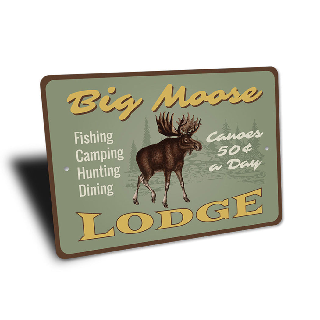 Moose Lodge Sign