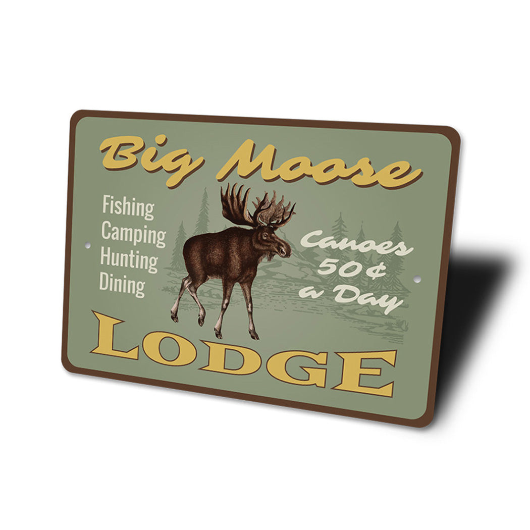 Moose Lodge Sign