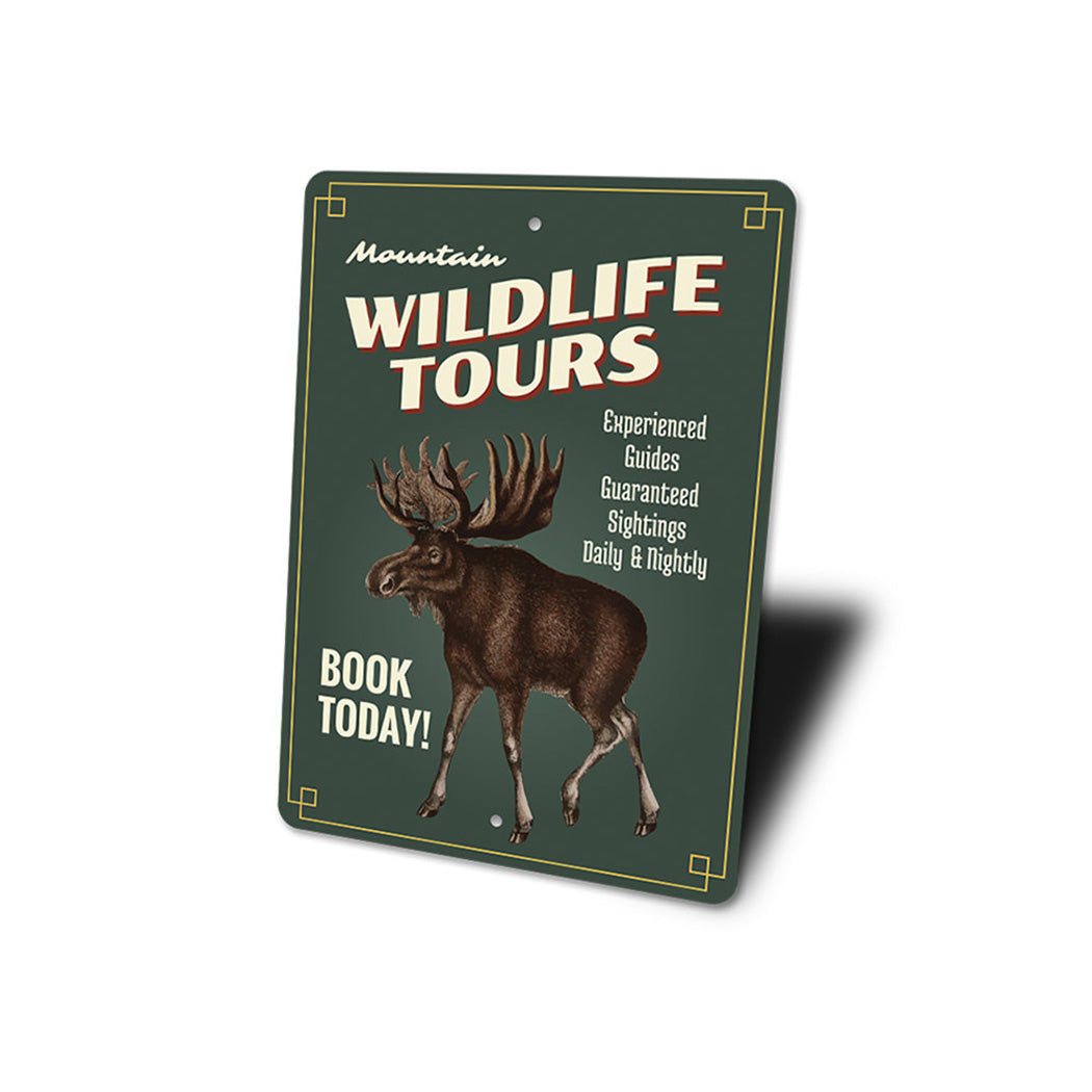Wildlife Tours Sign