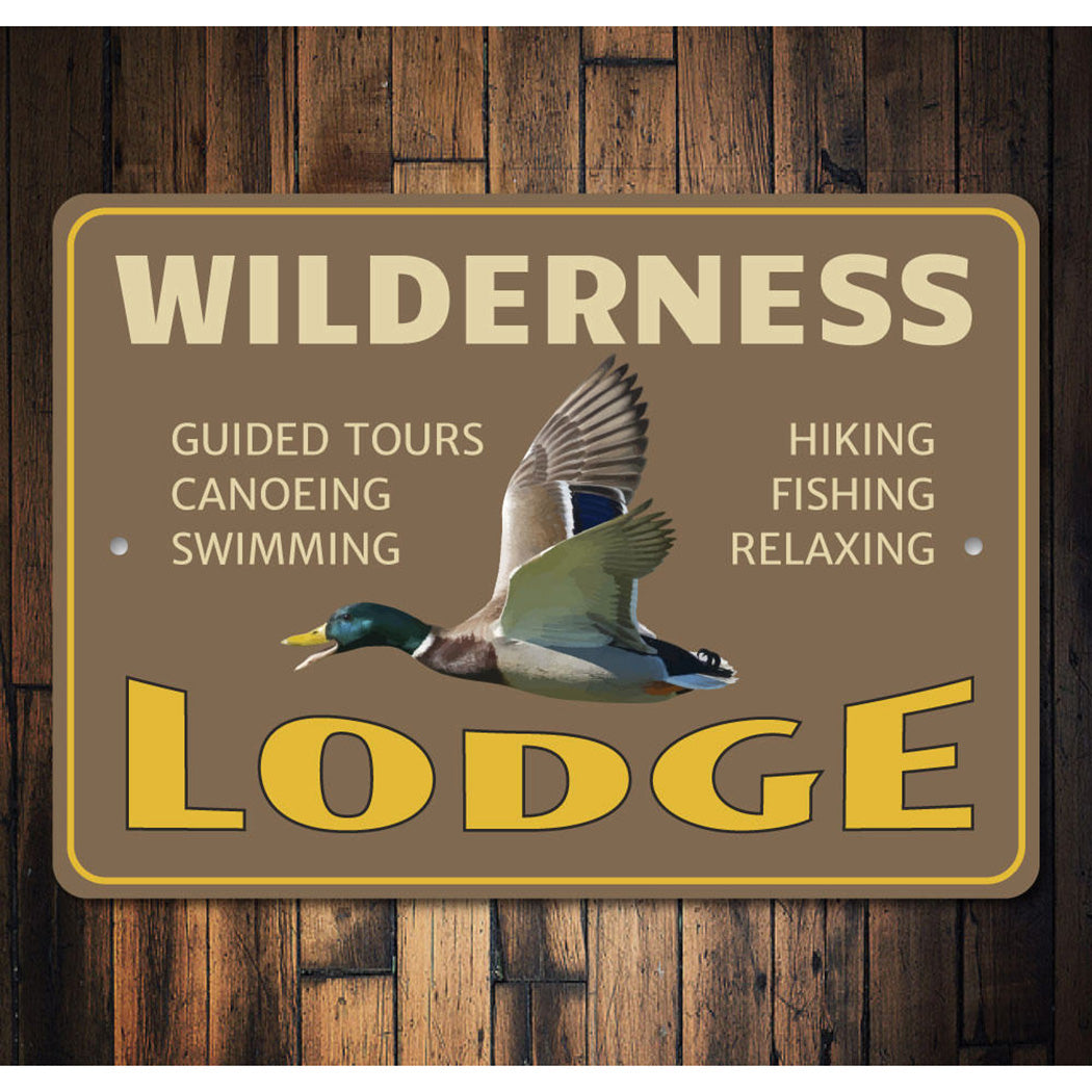 Wilderness Lodge Sign