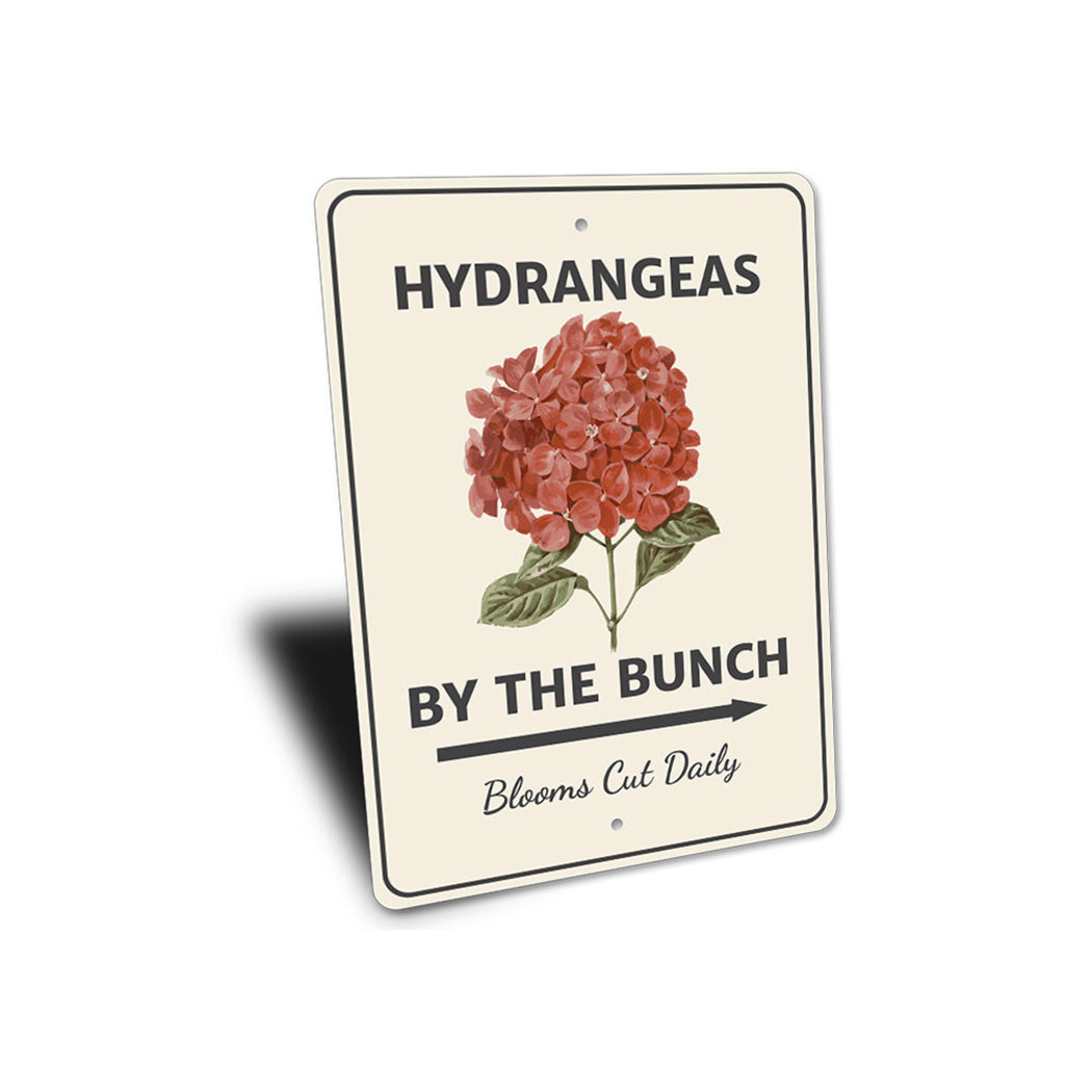 Hydrangeas by the Bunch Sign