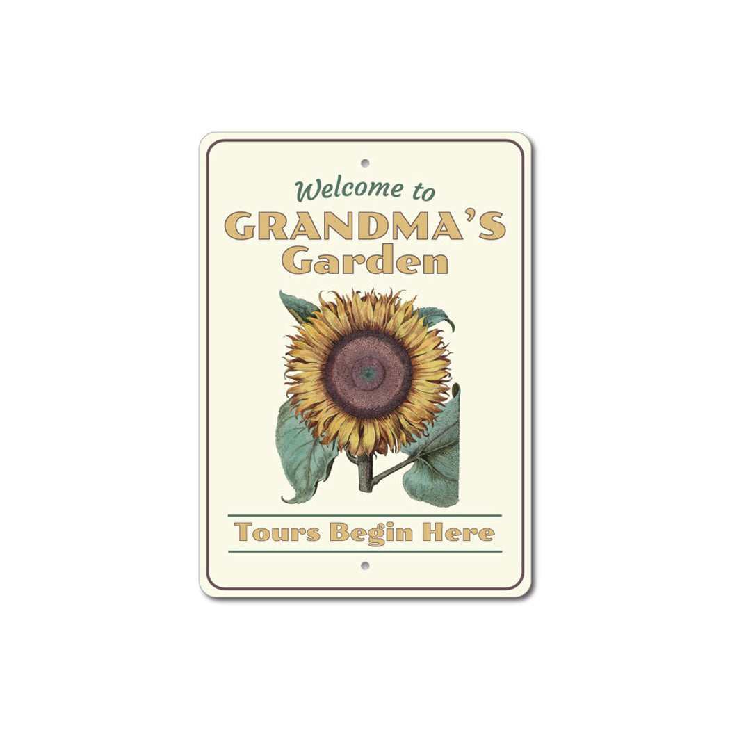 Grandma's Garden Sign
