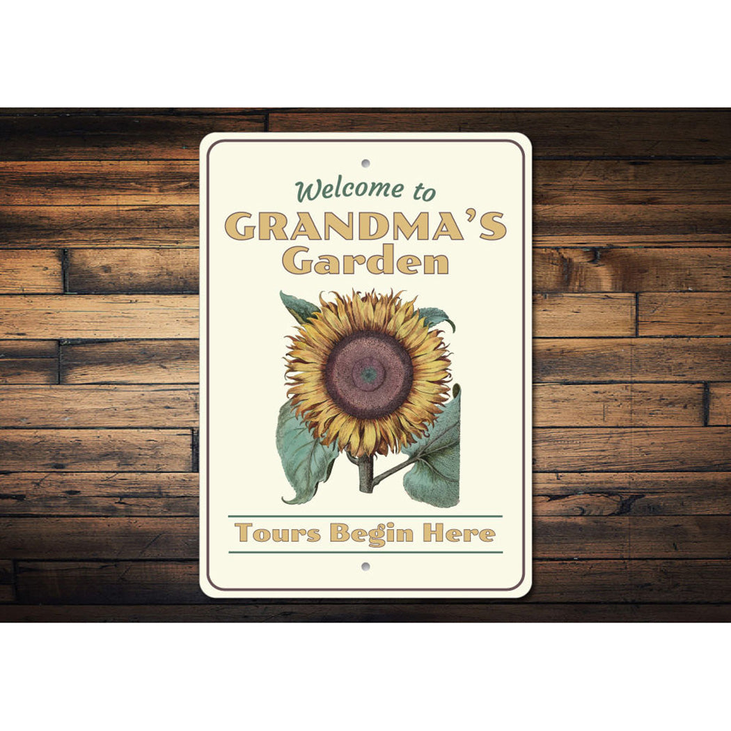 Grandma's Garden Sign