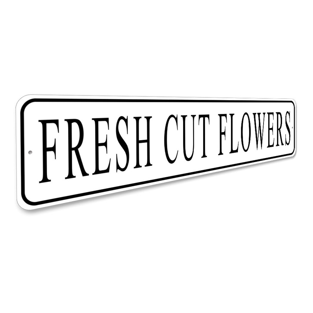 Fresh Cut Flower Shop Sign