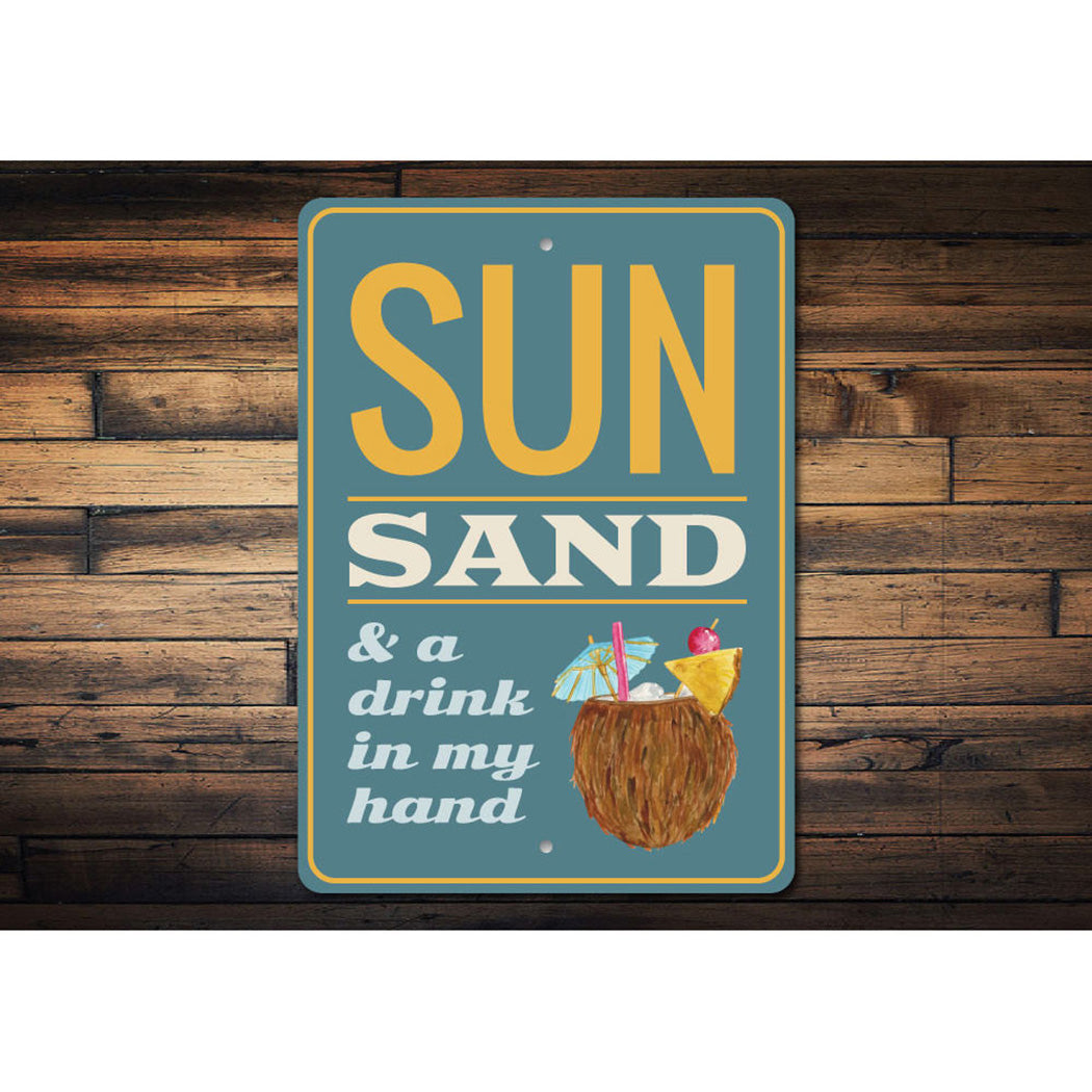Coconut Drink Sign