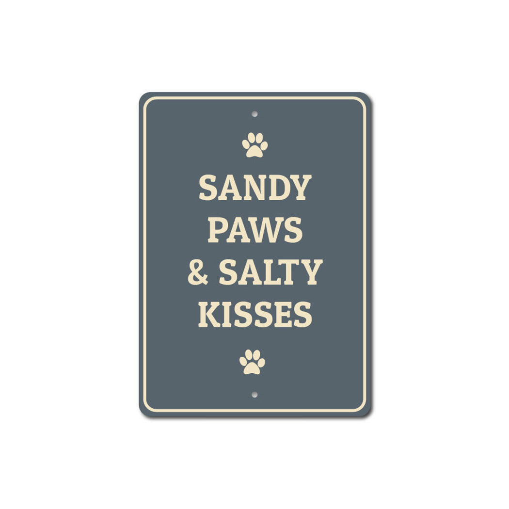 Sandy Paws Sign