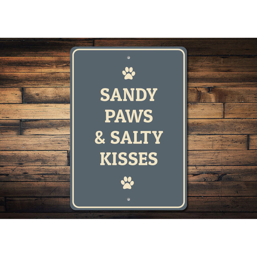Sandy Paws Sign