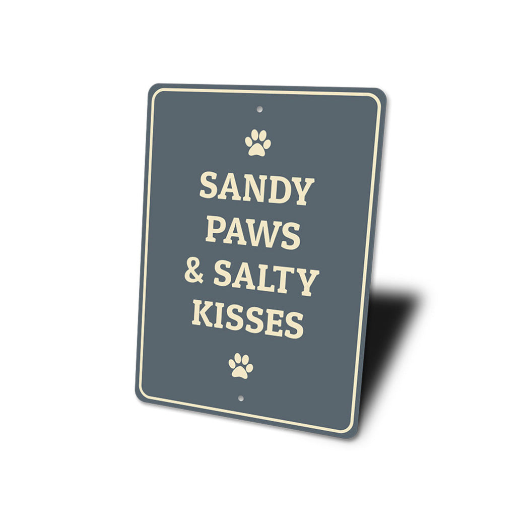 Sandy Paws Sign