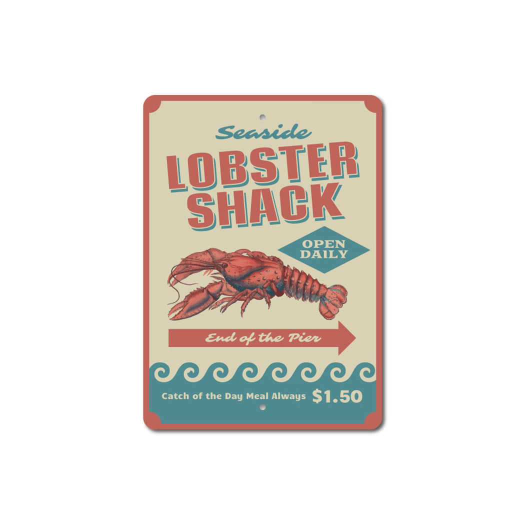 Seaside Lobster Shack Sign