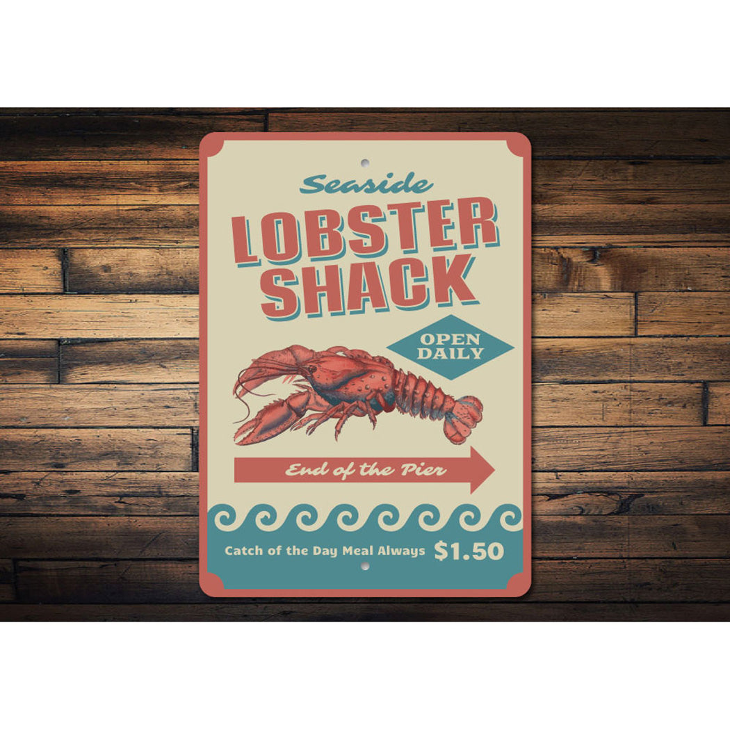 Seaside Lobster Shack Sign
