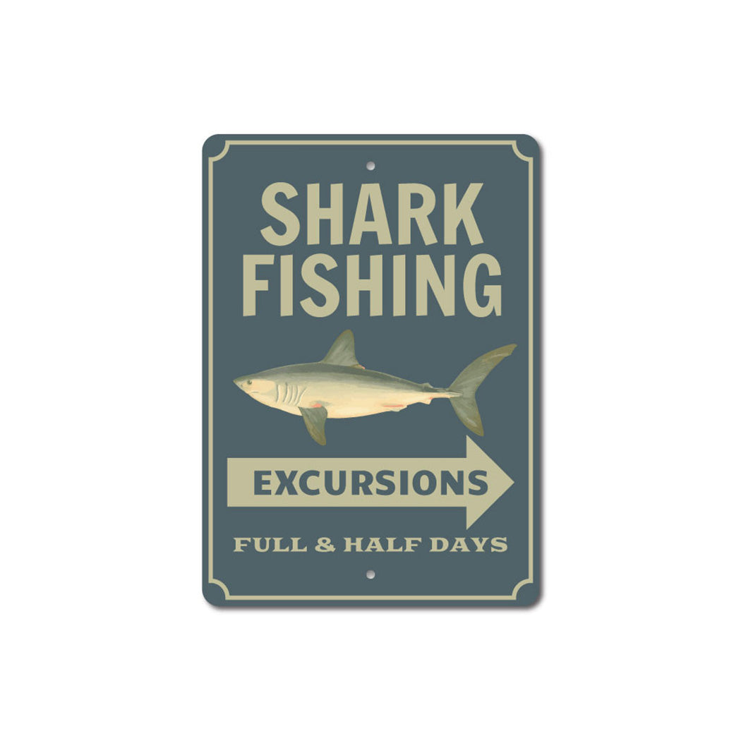 Shark Fishing Sign