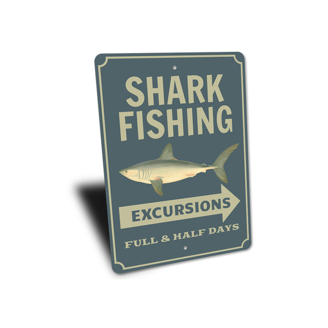 Shark Fishing Sign