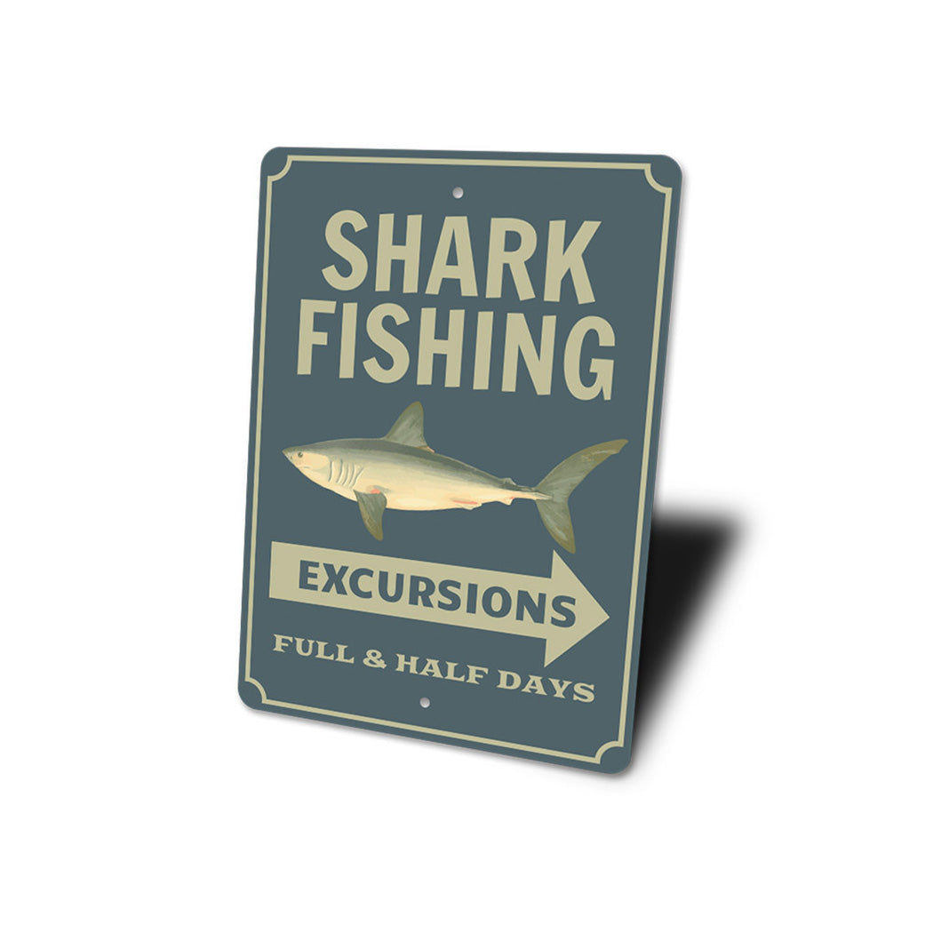 Shark Fishing Sign