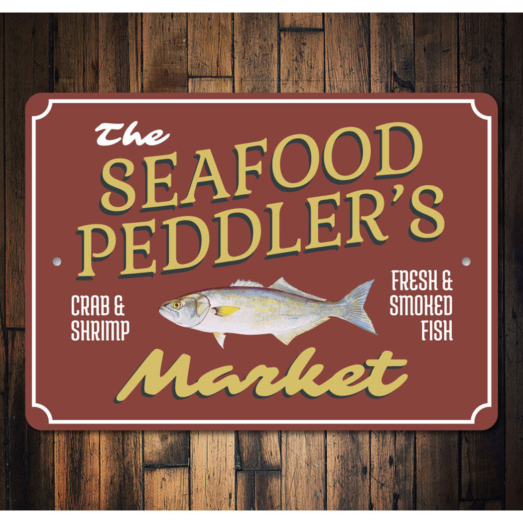 Seafood Market Name Sign